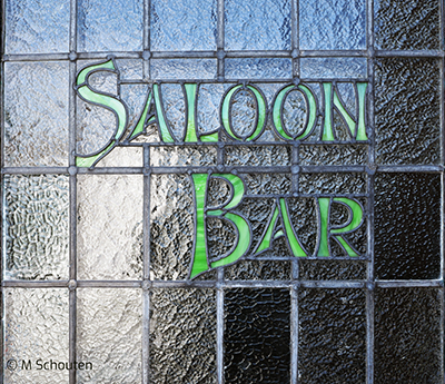 Saloon Bar Glazed Door.  by Michael Schouten. Published on 